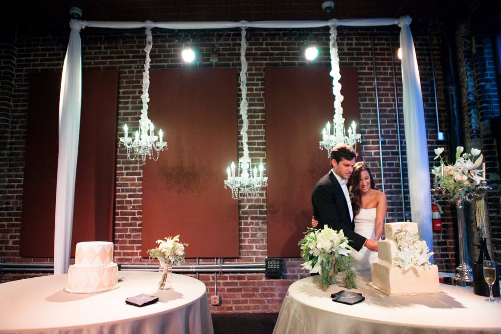 Iron City Birmingham Cutting the Cake Dupioni Linens Lighting