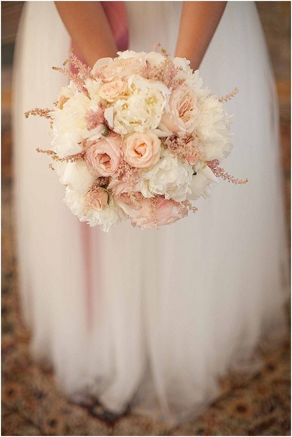 2015 wedding trends Blush Wedding Flowers