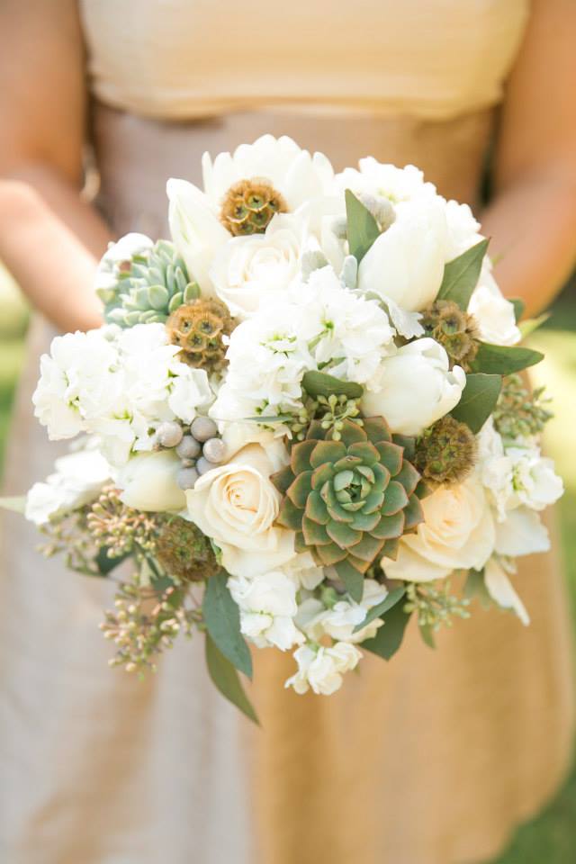 succulent bouquet flower buds spindle photography