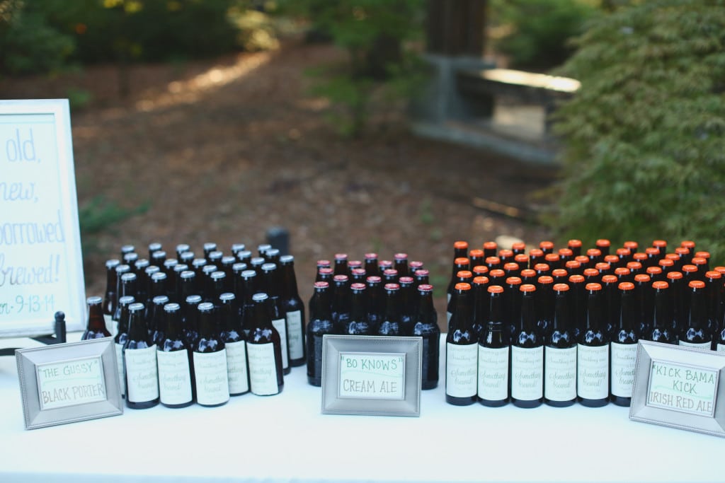 aldridge gardens, j.woodbery, decor to adore, becky's brides, beer favors