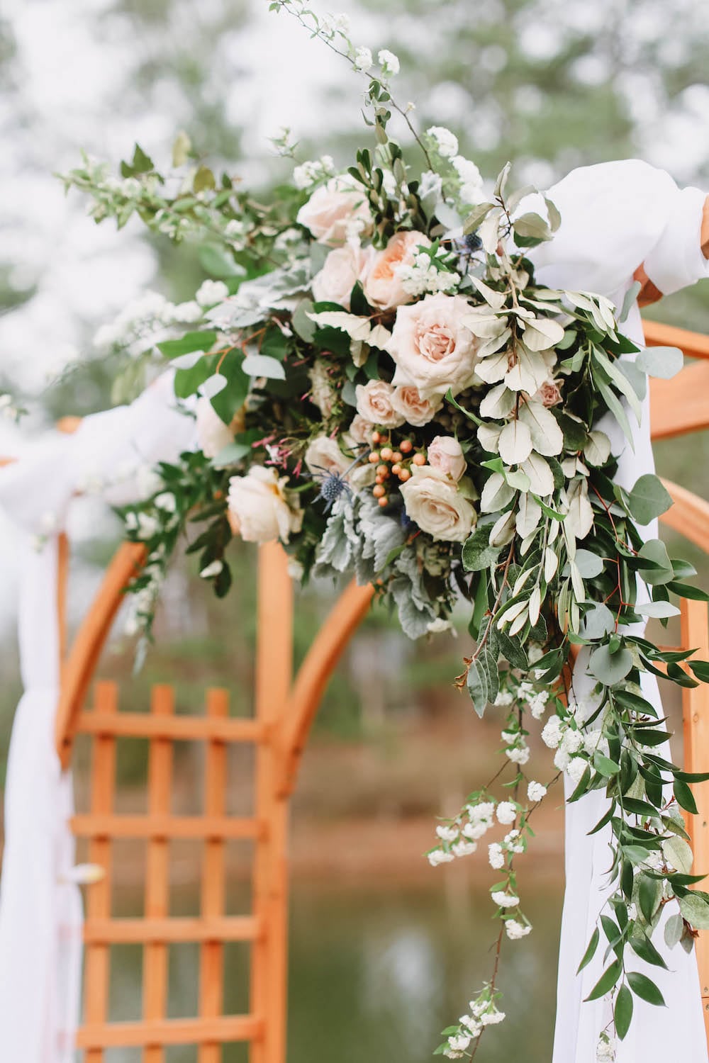 Aldridge Gardens wedding Arbor